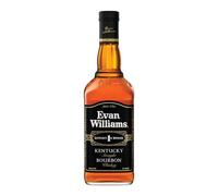 Evan Williams Kentucky Straight Bourbon Whiskey | 70cl | 43% ABV | Extra Aged | Black Label | Award Winning