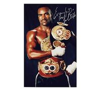 Evander Holyfield Autograph Signed A4 Photo Print