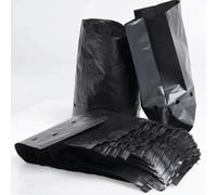 EVANEM 100pcs Planting Bags PE Polybags Vegetable Bags, For Garden Plastic Bags Peanut Thickened Planting Bags Nursery Pots Garden Supplies (Size : 25X30CM)
