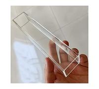 EVANEM 1pcs Acrylic Square Tube, For Garden Supplies 10~100mm Side Acrylic Square Pipe Hollow Duct Transparent Tube PMMA Tubing (Color : 240mm 1Pcs, Size : 40x40x3mm)