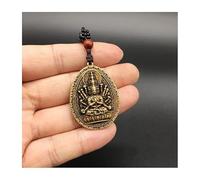 EVANEM Brass Carved Thousand-hand Bodhisattva Guan Yin Kwan-yin Bodhisattva Exquisite Small Pendant Statues, For Collectable Sculpture Statue