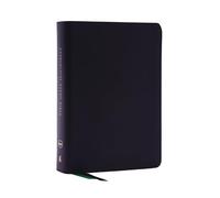 Evangelical Study Bible: Christ-centered. Faith-building. Mission-focused. (NKJV, Black Bonded Leather, Red Letter, Large Comfort Print)