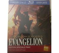 Evangelion Coffret des Films 1.11 et 2.22 - Blu-Ray - Edition Spéciale Fnac Inclus les 2 livrets de 16 pages