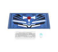 Evangelion Mouse Pad, Extra Large Mouse Pad 35.4"x15.7", The Design is Inspired by EVA Unit-00.