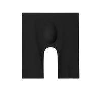 Evankin Men's Long Leg Boxer Briefs, Ice Silk Seamless Underwear, Black, S