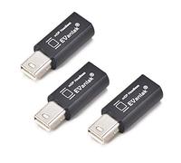 EVanlak Mini disportDisplayPort Headless Ghost Display Emulator for PC 4K DP Dummy Plug (fit Headless 1080-3840x2160@17hz)