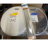 Evans 14" Genera Dry, 14" Hazy 300, Snare Drum Head, Puresound Wires Combo Pack