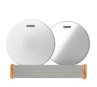 Evans 14" UV1 Reverse Dot Snare Drum Super 30 Upgrade Pack