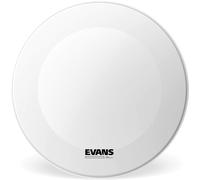 Evans 18" EQ3 Coated White No Port Version Bass Drum Head Skin BD18RGCW-NP
