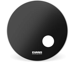 Evans 18" EQ3 Onyx Resonant Bass Drum Head BD18RONX
