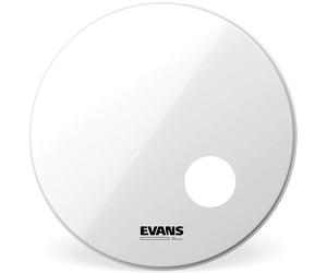 Evans 24" EQ3 Resonant Coated White Bass Drum Head BD24RGCW