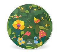 Evans Beatles Bass Drum Head - Yellow Submarine Resonant Bass Drumhead - Primrose Prairie, 20 inch