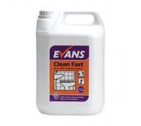 Evans Clean Fast Heavy Duty Bactericidal Bathroom Cleaner 5ltr Bottle