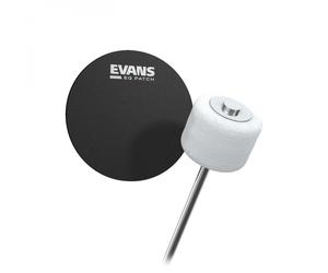 Evans Cordura Single EQ Black Nylon Patch Pack of 2