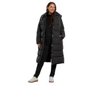 EVANS Curve Brown Maxi Puffer Coat - Women's - Plus Size Curve