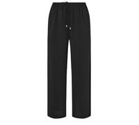 EVANS Curve Brown Tie Waist Wide Leg Trousers - Women's - Plus Size Curve