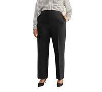 EVANS Curve Formal Wide Leg Trousers - Women's - Plus Size Curve Black