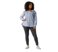 EVANS Curve Grey Skinny Jeggings - Women's - Plus Size Curve