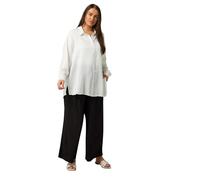 EVANS Curve Metallic Button Through Shirt - Women's - Plus Size Curve