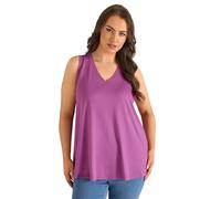 EVANS Curve Modal Rich Vest Top - Women's - Plus Size Curve
