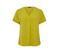 EVANS Curve Pleat Front Blouse - Women's - Plus Size Curve Green
