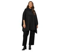EVANS Curve Seam Detail Knitted Cape - Women's - Plus Size Curve