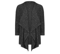 EVANS Curve Sparkle Waterfall Cardigan - Women's - Plus Size Curve