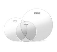 Evans Drum Heads - G2 Clear Standard Tompack, (12, 13, 16 Inch) | Evans tom packs deliver balanced tone, consistent response, durable performance and reliable sound for studio and stage.