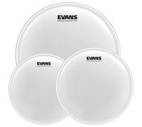 Evans Drum Heads - UV1 Coated Fusion Tom Pack (10, 12, 14 Inch) with 14 Inch UV1 Coated Snare Batter