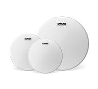 Evans Drum Heads - UV2 Coated Tom Pack - Rock (10 , 12, 16 Inch) | Evans UV2 Coated heads deliver warm tone, two-ply durability, controlled response and UV-cured coating that lasts.