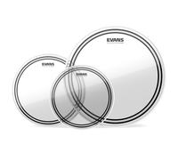 EVANS EC2 Tompack, Clear, Fusion (10 inch, 12 inch, 14 inch)