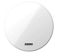 Evans EQ3 Bass Drum Resonant Head - White (No Port)