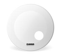EVANS EQ3 Resonant Coated White Bass Drum Head, 18 Inch