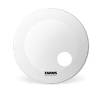Evans BD24RGCW EQ3 Coated White 24" White Resonant Drum Head