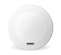 Evans EQ3 Resonant Coated White Bass Drum Head No Port 22 Inch