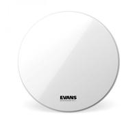 Evans EQ3 Resonant Smooth White Bass Drum Head No Port 24 Inch