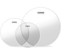 Evans G1 Tompack Clear, Fusion (10 inch ,12 inch, 14 inch)