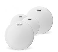 Evans G2 Coated Fusion Tom Pack 10 12 14 & 14" HDD Snare Head