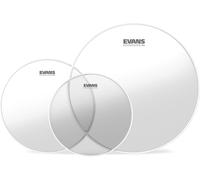 Evans G2 Tompack, Clear, Rock (10 inch, 12 inch, 16 inch)