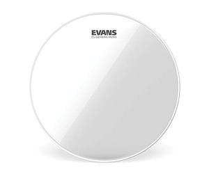 Evans Genera Resonant Drumhead 8 Inch | Evans Genera Resonant heads deliver open tone, clear sustain, balanced resonance and dependable tom performance.