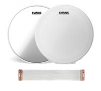 Evans Power Centre Reverse Dot Snare Drum Upgrade Pack 14"