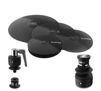 Evans Hybrid Sensory Percussion Cymbal Sensors & dB One Cymbal Pack Bundle