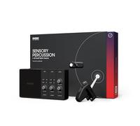EVANS Hybrid Sensory Percussion Starter Pack- Includes Software, Audio Interface, 1 Drum Sensor, & Cables - Transform ANY Drum Set Into Customizable Music Tool