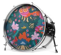 Evans INK22YELSUB-3 Yellow Submarine Resonant Under the Sea Resonant bass drumhead 22 inch