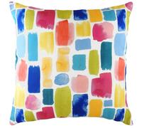 Evans Lichfield Aquarelle Dash Hand-Painted Watercolour Printed Polyester Filled Cushion