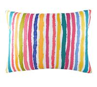 Evans Lichfield Aquarelle Stripe Cushion Cover, Multi, 43 x 33cm