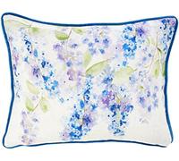 Evans Lichfield Blossoms Lilac Cushion Cover, Azure, 43 x 33cm