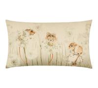 Evans Lichfield Bramble Mice Printed Cushion Cover