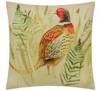 Evans Lichfield Bramble Pheasant Printed Feather Rich Cushion