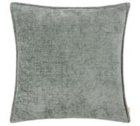 Evans Lichfield Buxton Chenille Reversible Square Cushion in Blue | Size: 50 cm x 50 cm Evans Lichfield Blue 50 cm x 50 cm